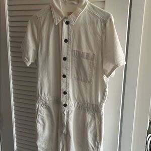 !!NWOT!!  LEVI’S White Denim Jumpsuit